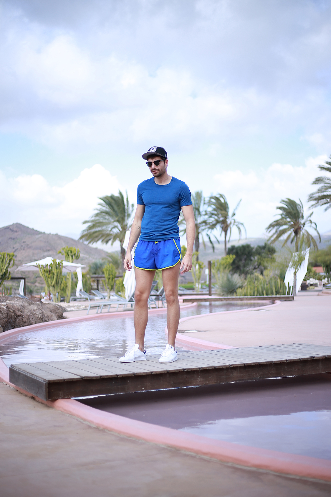 Hotel Sheraton Gran Canaria Salobre Golf Resort Man Look 49_Fran Guzman_Bow Tie Blue_Blogger Masculino_1